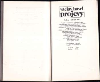 Václav Havel: Projevy