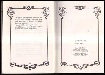 Alfred de Musset: Proklatá