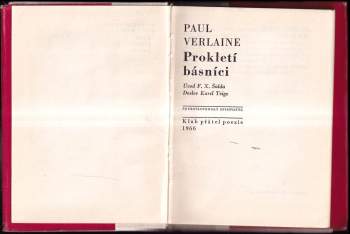 Paul Verlaine: Prokletí básníci