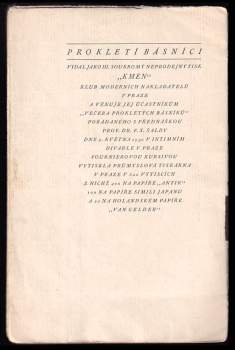 Edgar Allan Poe: Prokletí básníci