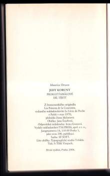 Maurice Druon: Prokletí králové