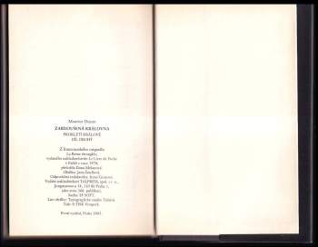 Maurice Druon: Prokletí králové