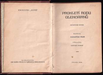Augustus Muir: Prokletí rodu Glencairnů