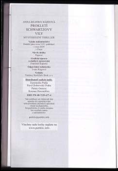 Anna Beatrix Bártová: Prokletí Schwartzovy vily