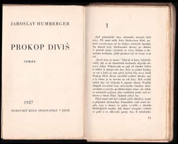 Jaroslav Humberger: Prokop Diviš