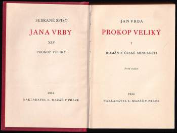 Jan Vrba: Prokop Veliký