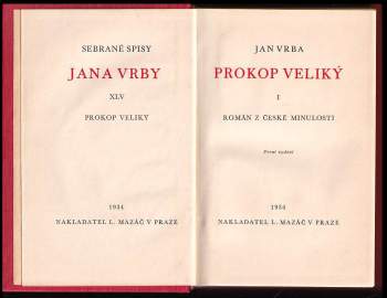 Jan Vrba: Prokop Veliký