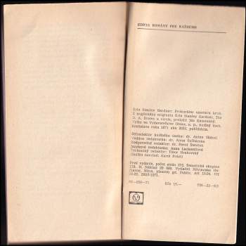 Erle Stanley Gardner: Prokurátor uzaviera kruh