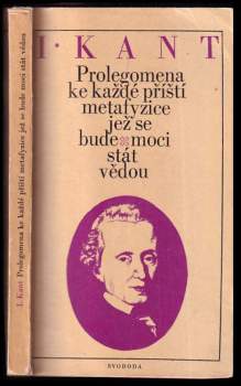Prolegomena ke každé příští metafyzice, jež se bude moci stát vědou