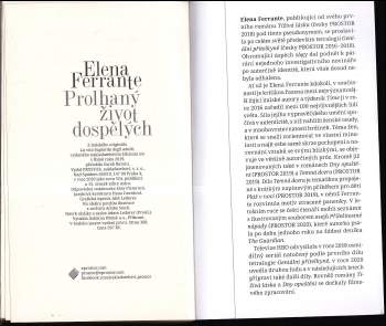 Elena Ferrante: Prolhaný život dospělých