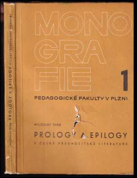 Prology a epilogy v české předhusitské literatuře