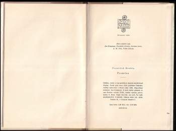 František Hrubín: Proměna