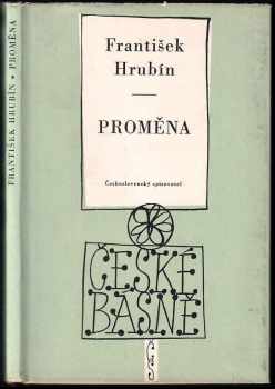 Proměna - František Hrubín (1958, Československý spisovatel) - ID: 691435