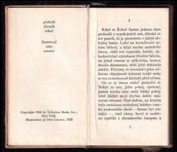 Franz Kafka: Proměna