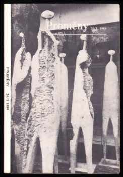 Proměny 26/1 1989 - Čtvrtletník Českoslovenké společnosti pro vědy a umění, 1989