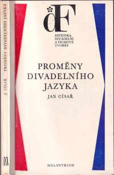 Proměny divadelního jazyka