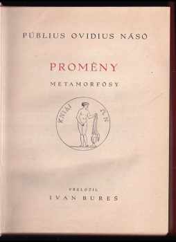 Ovidius: Proměny