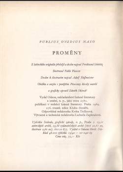Ovidius: Proměny