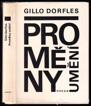 Gillo Dorfles: Proměny umění