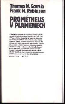 Thomas N Scortia: Prométheus v plamenech