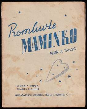Promluvte maminko