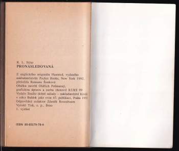 R. L Stine: Pronásledovaná