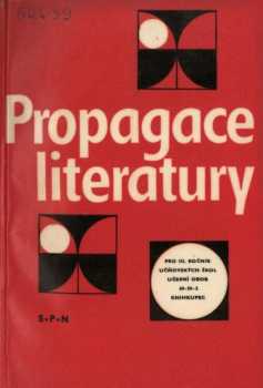 Propagace literatury pro 3. ročník učňovských škol, učební obor 63-55-2 knihkupec