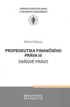 Propedeutika finančního práva