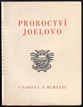 Proroctví Joelovo