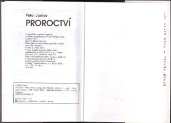 Peter James: Proroctví