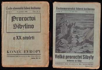 Sibyla Kumana: Proroctví Sibylino o XX. století, Velké proroctví Sibylly číslo 19. - 33.