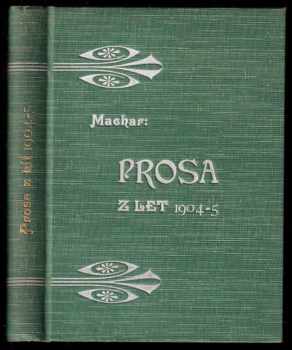 Prosa z let 1904-1905