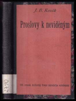 Proslovy k neviděným