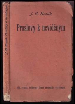 Proslovy k neviděným