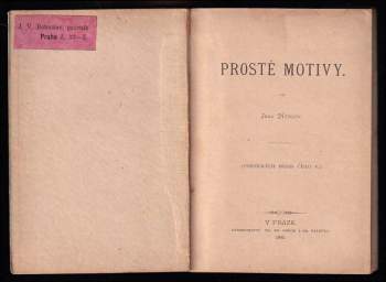 Jan Neruda: Prosté motivy