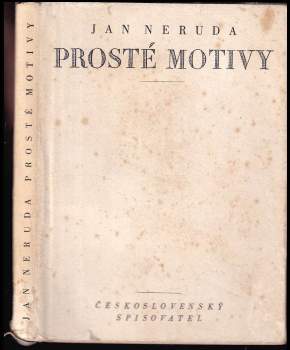 Jan Neruda: Prosté motivy