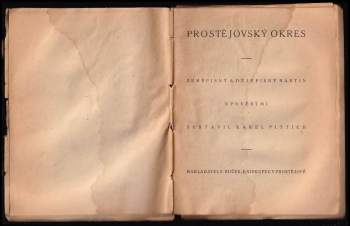 Karel Pittich: Prostějovský okres