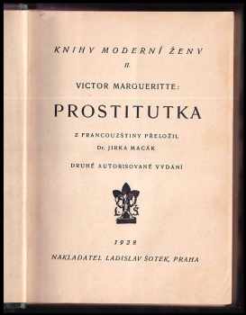 Victor Margueritte: Prostitutka