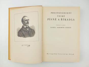 Karel Jaromír Erben: Prostonárodní české písně a říkadla