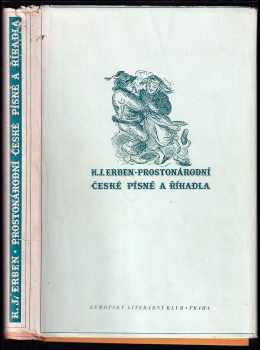 Prostonárodní české písně a říkadla - Mikoláš Aleš, Josef Mánes, Luděk Marold, Hanuš Schwaiger, Viktor Barvitius, Antonín Dvořák, Petr Maixner, Karel Svoboda, Antonín Waldhauser, Gustav Jaroslav Schulz, Jan Prousek (1937, Evropský literární klub) - ID: 265908