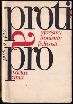 Proti a pro