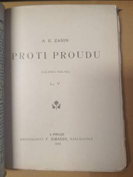 Andrej Jefimovič Zarin: Proti proudu