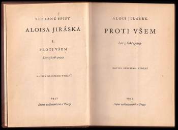 Alois Jirásek: Proti všem