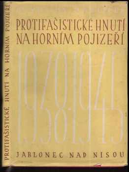 Protifašistické hnutí na horním Pojizeří v letech 1938-1945
