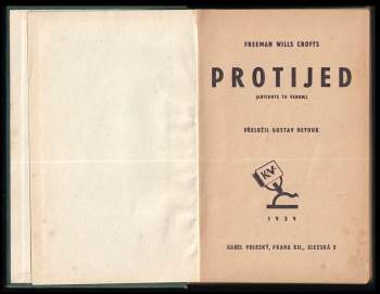 Freeman Wills Crofts: Protijed