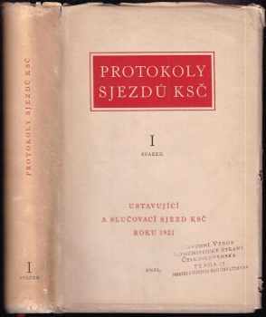 Protokoly sjezdů KSČ