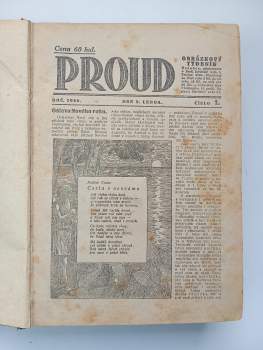 Josef Drašnar: Proud - ročník 1926, čísla 1 - 52 KOMPLETNÍ