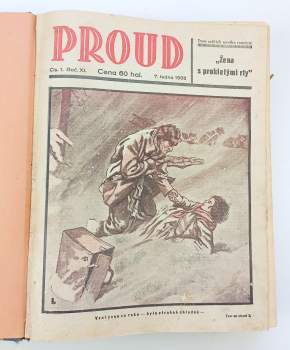 Josef Drašnar: Proud - ročník XI. - čísla 1 - 52 - KOMPLETNÍ ROČNÍK
