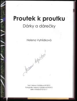 Helena Vyhlídková: Proutek k proutku