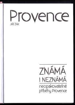 Jiří Žák: Provence známá i neznámá